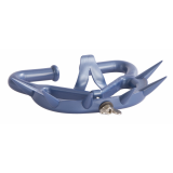 Viehsaugentwöhner mit Kippschutz, blau, groß