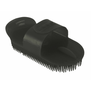 Kunststoffnadelstriegel schwarz