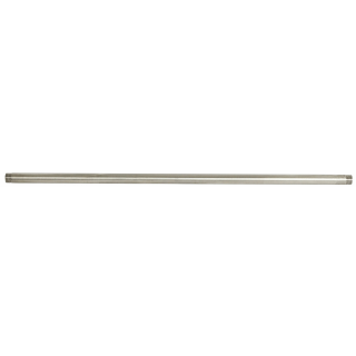 Anschluss-Rohr 75cm AG1/2 - AG1/2; Edelstahl 1.4301