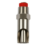 Beißnippel Edelstahl 1/2", 11 mm Stift