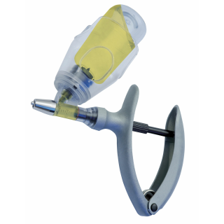 HSW Eco-Matic Dosierspritze mit Flaschenaufsatz, Dos. 0,2-2ml, Luer-Lock-Ansatz