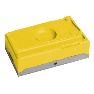 Wachsblock für Bocksprunggeschirr, gelb