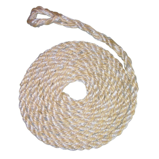 Bullenstrick 3,50 m, PP Sisal kleine Schlaufe, 14mm Durchm.