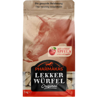 PHARMAKAS® Lekkerwürfel Apfel 1kg