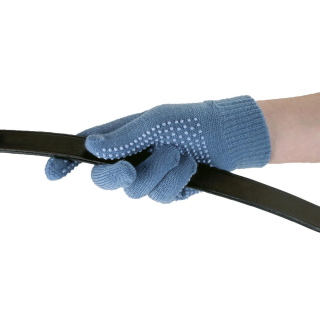 Reithandschuh Magic Grippy hellblau