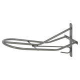 Sattelhalter 54cm, perldunkelgrau pulverbeschichtet
