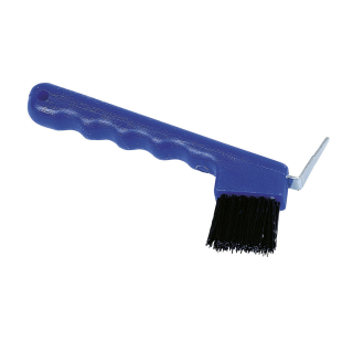 Hufkratzer mit Bürste  blau