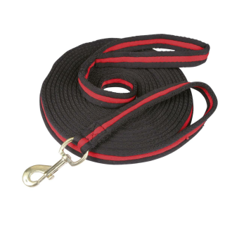 Softlonge 8m, schwarz/rot