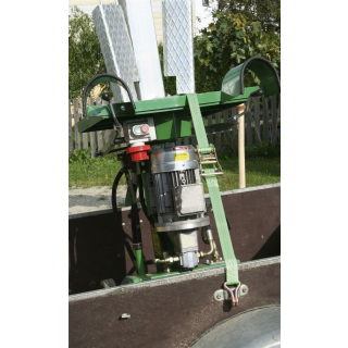 Zurrgurt zweiteilig, 6m / 25mm grün im Blister, 1500kg