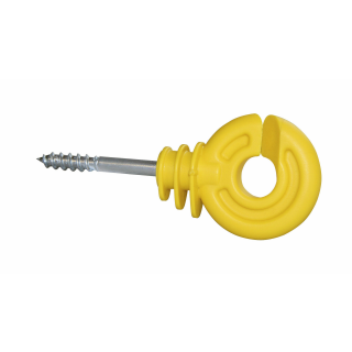 Ringisolator kompakt, gelb kurze Stütze