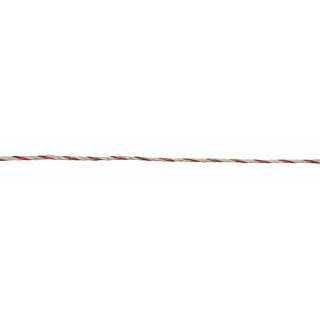 TriCond-Litze weiß/ rot 9x0,30 TriC, 1000 m