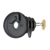 50 St&uuml;ck Ringisolator kompakt, schwarz durchgehende...