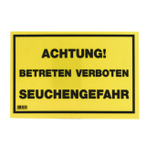 5 Stück Warnschild "Weide betreten...