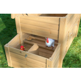 Hühnerstall FLORENTINA 146 x 74 x 80 cm