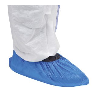 Einmalüberschuh mit Gummizug knöchelhoch 100 Stck 410x150mm