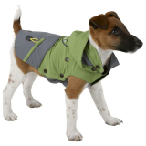 Outdoor Hundemantel Vancouver, grün/grau, 35 cm