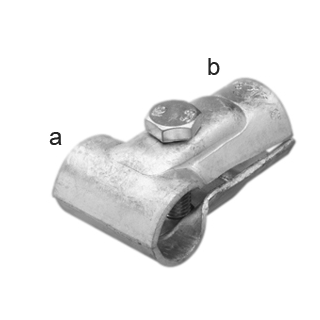 R 32 T-Schelle, 1 Schraube, 26,9 x 26,9 mm; 3/4" x 3/4"