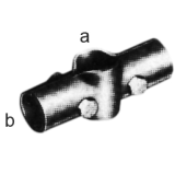 Doppel-T-Schelle, 76 mm x 60 mm 2 1/2" x 2"