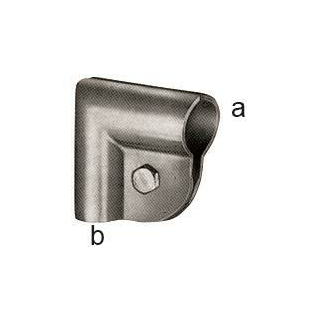 Winkelschelle  90°, 33,7mm x 33,7 mm; 1" X 1"