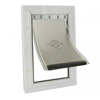 Staywell© Hundetür PetSafe 620, 277x400mm, mit Aluminium-Rahmen