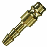 Druckluft-Stecker mit 6mm Schlauchtülle, Messing
