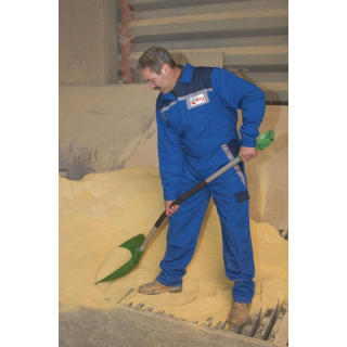 Schnee- und Getreideschaufel 40cm mit Aluminium-Stiel