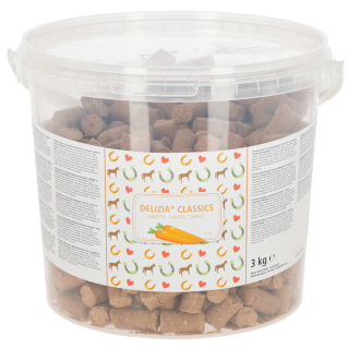 Delizia Belohnungswürfel Karotte 3 kg