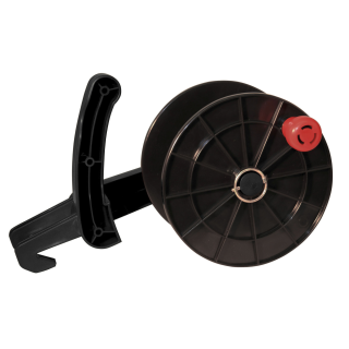 Euro Haspel Eco schwarz, 180mm