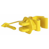 25 Stück T-Post Pinlockisolator gelb