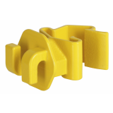 25 Stück T-Post Seilisolator gelb