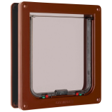 Cat Mate® 4-Wege Katzentüre, braun, XL, 204 x...