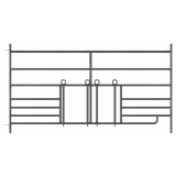 Schafpanel 1,83m mit 2 Lämmer- schlupf,Höhe...