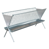 Futterraufe für Schafe ohne Dach 250x88x123cm