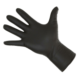 Einmalhandschuh Nitril Long Black 300mm, 50 Stück,...