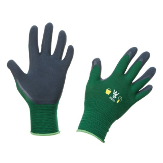 Kinderhandschuh TOWA moosgrün 4-6 Jahre, latexbeschichtet