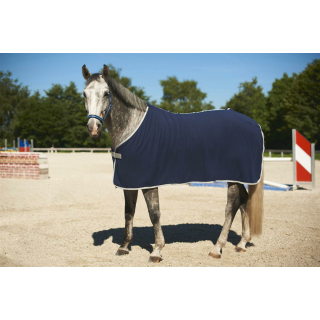 Fleecedecke RugBe Economic navy, Rückenlänge 125cm