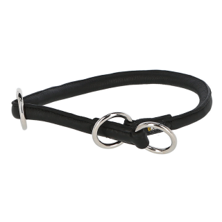 Rundleder-Würger ROMA 10mm/45cm; Rindsleder, schwarz