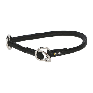 Rundleder-Würger ROMA 10mm/60cm; Rindsleder, schwarz