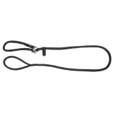 Rundleder-Schlupfleine ROMA 10mm/170cm; Rindsleder, schwarz