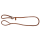 Rundleder-Schlupfleine ROMA 10mm/170cm; Rindsleder, cognac