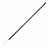 Ersatzpfahl 90cm Einzelspitze - schwarz