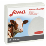 Sana-Kannenvliesfilter Ø 125mm 200St.