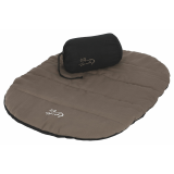 Traveller Reisekissen 85x65cm mit Hülle, taupe