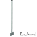 PITZL® Balkonsäule mit Quadratrohr 30x30x2;...