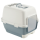 Katzentoilette Cathy Clever & Smart blau, mit SCHIEBFACH 58x45x48
