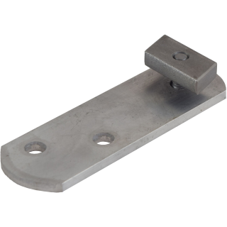 PITZL® Anfangslasche Alu für C-Profil, 125 x 40 x 5 mm