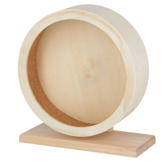 Hamsterlaufrad Holz/Kork, 22cm