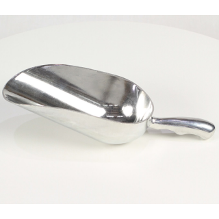 Abwiegeschaufel Aluminium, ca. 680g/750ml, runde Ausführung