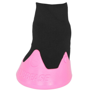 Behandlungsschuh Tubbease für Pferdehufe, S, D=11cm, Farbe pink