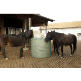 Heunetz für Rundballen 150x150cm, Maschenweite 4,5cm